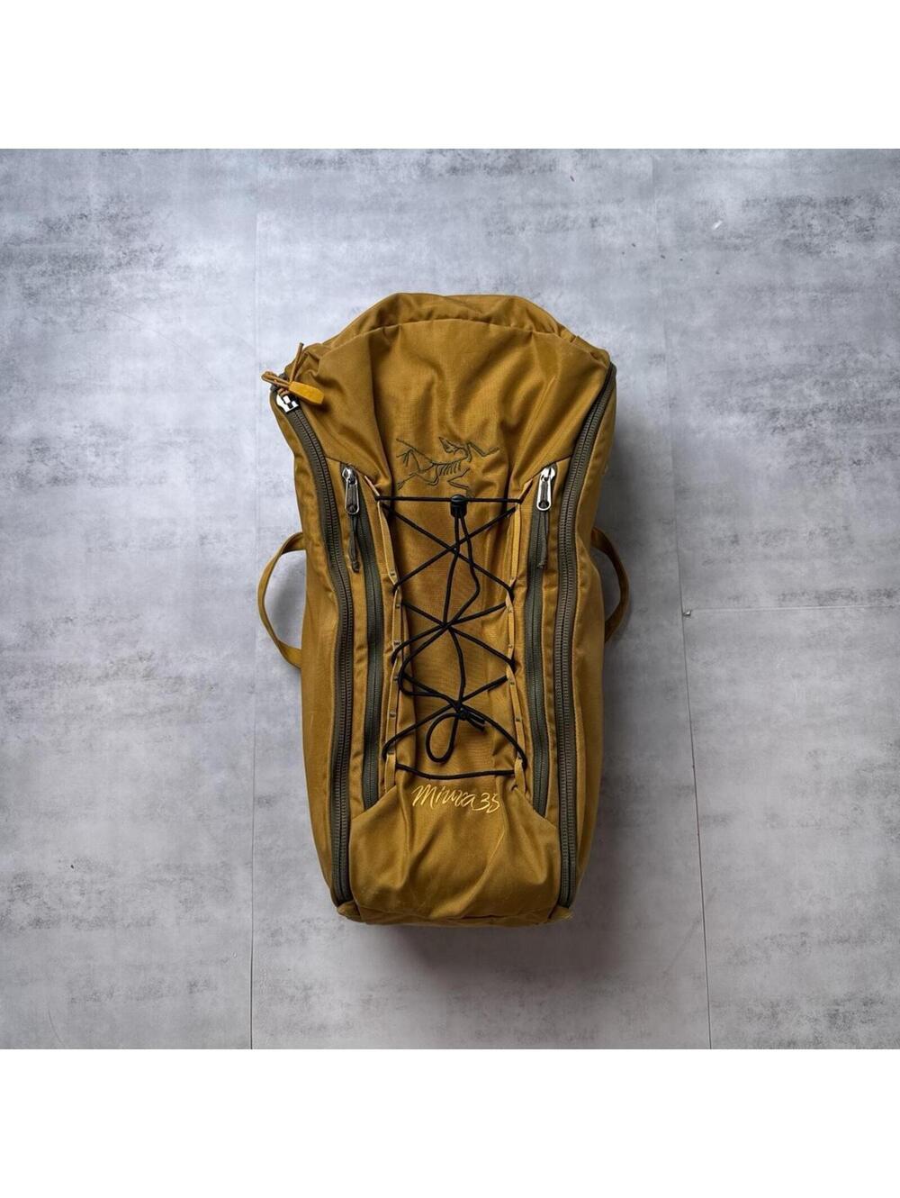 Arc'teryx Miura 35 Mustard Tan Backpack